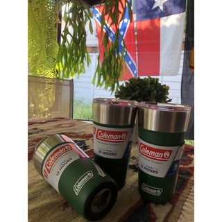 แก้วเก็บความเย็นสเตนเลสสตีล Coleman Brew Insulated Stainless Steel Tumbler ส่งจากอเมริกา7-14วัน เลือกสีได้inbox สอบถาม