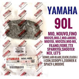 (เกรดพรีเมี่ยม YAMAHA โซ่ราวลิ้น 90l 90ข้อ MI0/115l/125i/MX/Z/AMORE NOUVO FINO FILANO FIORE TTX SPARK SHOOTER NEX LETS