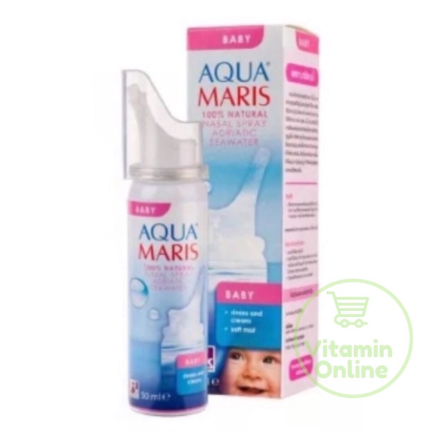 Aqua Maris Baby Nasal Spray สเปย์พ่นจมูกสำหรับเด็ก 50 ml