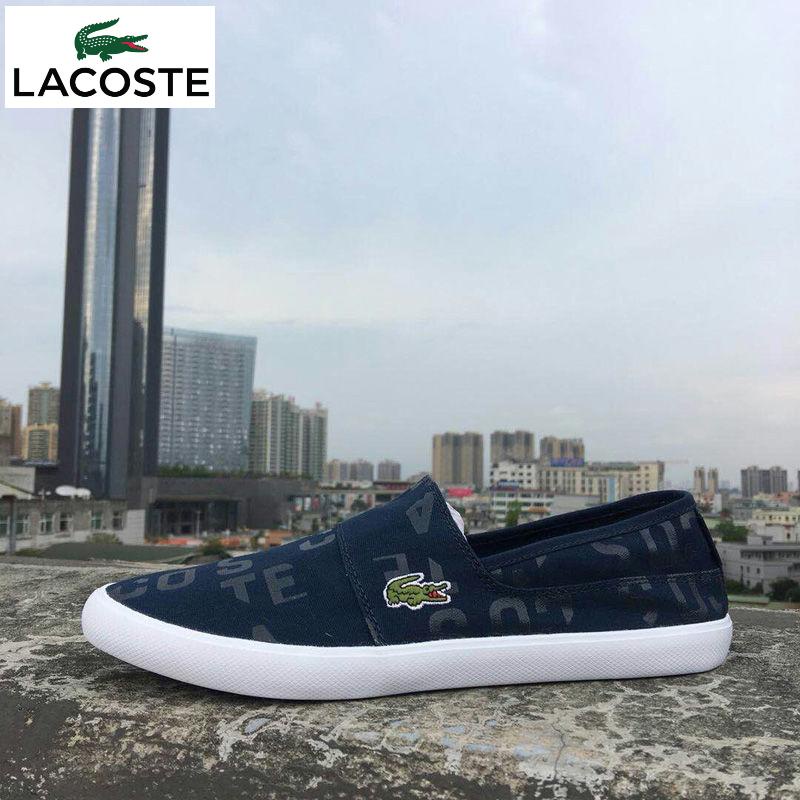รองเท้าผ้าใบลําลอง ส้นแบน ลายหนังจระเข้ สีขาว สไตล์ฝรั่งเศส สําหรับผู้ชาย และผู้หญิง