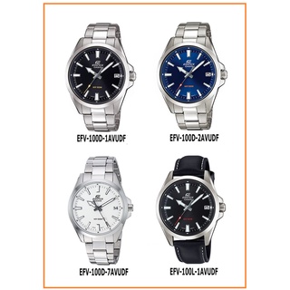 นาฬิกา Casio Edifice รุ่น EFV-100D ,EFV-100L นาฬิกาข้อมือผู้ชาย ของแท้ 100% รับประกันสินค้า 1 ปีเต็ม