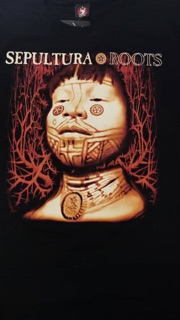 Ylg9   คอกลม เสื้อวง SEPULTURA / roots