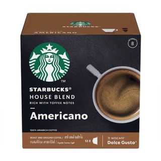 AMERICANO HOUSE BLEND STARBUCKS แคปซูลDolce gusto