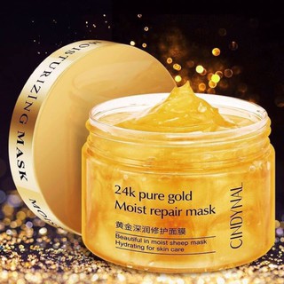 CINDYNAL 24K Pure Gold Moist Repair Mask ขนาด 120g