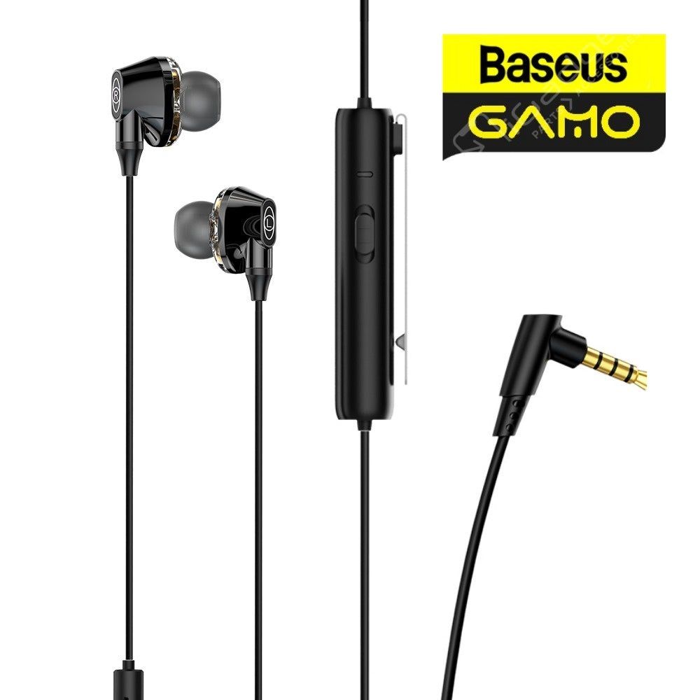 *Baseus In-Ear Earphone หูฟัง GAMO H08 3.5mm Plug Immersive Virtual 3D