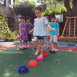 🧶ลูกบอลฝึกทรงตัว🧶 ของเล่นสนาม ของเล่นมอนเตสซอรี่ ฝึกเดิน montessori sensory ball balance สำหรับอายุ14ปีขึ้นไป