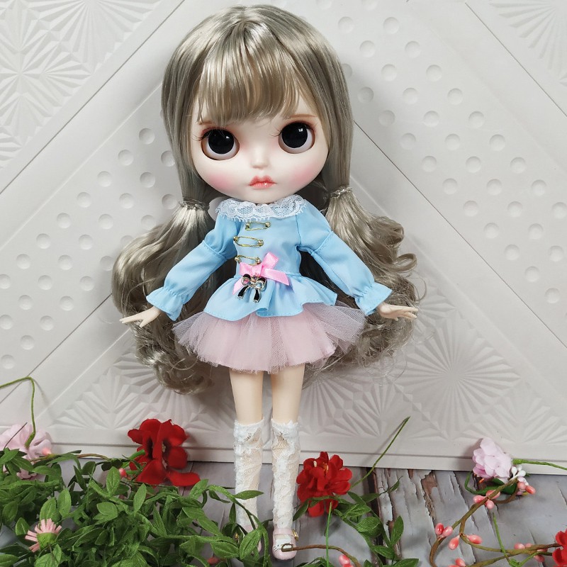 Blythe doll ตุ๊กตาบลายธ์ sunny 19 joint body doll 30 cm sleepy eyes