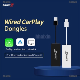 (Hx) เครื่องเล่นนําทาง Usb Dongle Ios Android Carplay สําหรับรถยนต์