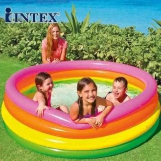 Intex Baby Pool #สระน้ำ #อ่างเป่าลมซันเซ็ตโกลว์เบบี้ 34 นิ้ว 45นิ้ว 58นิ้ว 66นิ้ว