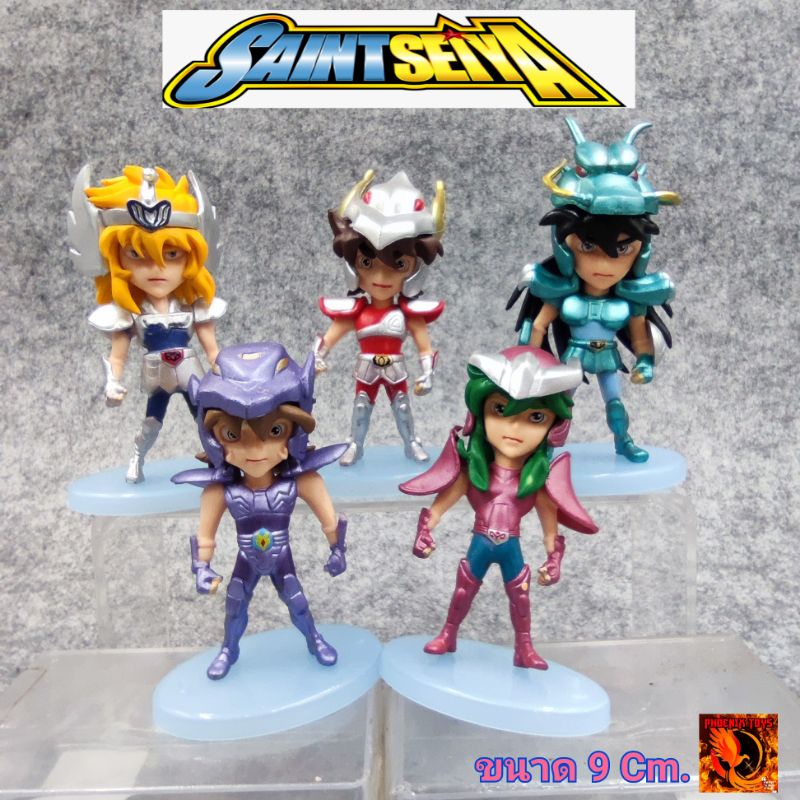 โมเดล เซนต์เซย่า Saint Seiya ขนาด 9 Cm. มีฐาน งานดี ราคาถูก พร้อมส่ง