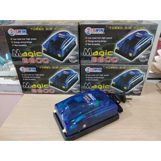 ปั๊มอ๊อกซิเจนตู้ปลา magic 8800 (2 ทาง)***ส่งด่วนเคอรี่