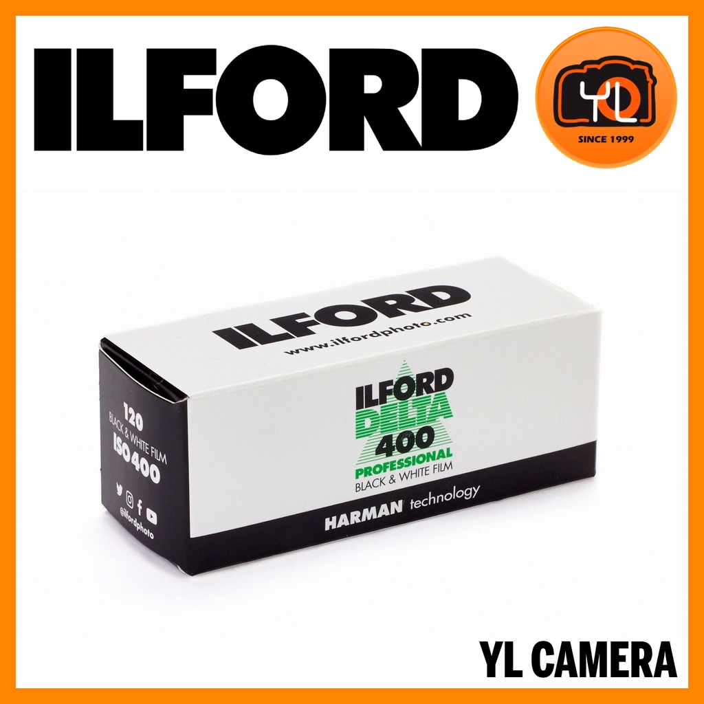 ILFORD DELTA 400 PROFESSIONAL ฟิล์มขาวดํา (120 ม้วนฟิล์ม)