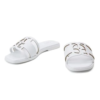 O&B รองเท้าหนังแพะ รุ่น OANDB SANDALS IN STYLISH WHITE-11148CG00443F_C0WTXX