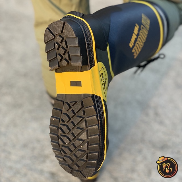 Safety Boots/รองเท้าบูทเซฟตี้หัวเหล็กและพื้นเหล็ก งานสวย คุณภาพดี วัสดุหนาทนทาน รองเท้าบูทเซฟตี้กันกระแทก รองเท้าบูทเซฟต