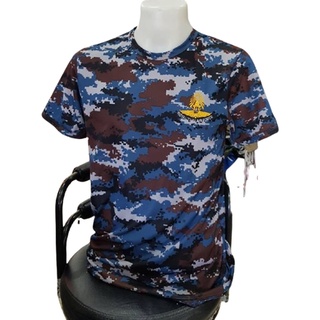 เสื้อยืดคอกลมทหารอากาศ ลายดิจิตอล ลายพราง สกรีนตรากองทัพอากาศ ROYAL THAI AIR FORCE   ใส่สบาย ไม่ร้อน ไม่หด ไม่ย้วย