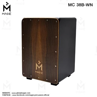 Magie Cajon Drum รุ่น MC38B กลองคาฮองนั่งตี มากี เครื่องดนตรี เครื่องเคาะจังหวะ กลองพกพา อคูสติก