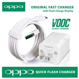 Oppo 20watts VOOC Flash Charger 5V/ 4A Adapter  Micro USB Cable