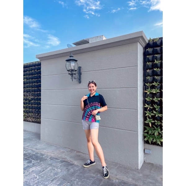เสื้อยืดคอโปโลมัดย้อม thumbnail 6