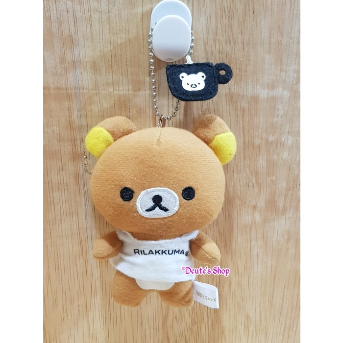 Gantungan Rilakkuma Barista Original San-X ไม้แขวนเสื้อ