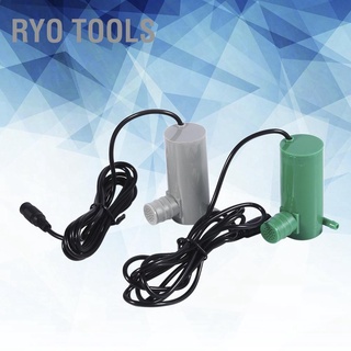 Ryo เครื่องมือปั๊มน้ํา 12V Dc Hmax 9 M 500 L / H สําหรับรดน้ําสวนและสระว่ายน้ํา