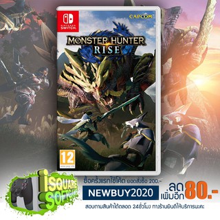 Nintendo Switch Game Monster Hunter Rise Standard Edition 26 March 2021