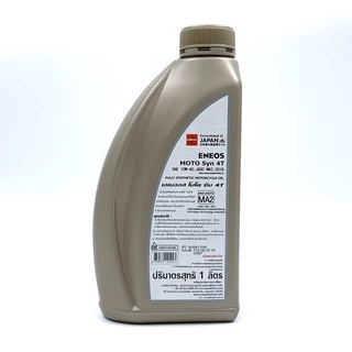Eneos เอเนออส Moto Syn 4T น้ำมันเครื่องสังเคราะห์แท้ 100% เบอร์ 10W-40 / 10W-50 ขนาด 1 ลิตร สำหรับรถมอเตอร์ไซค์ 4 จังหวะ