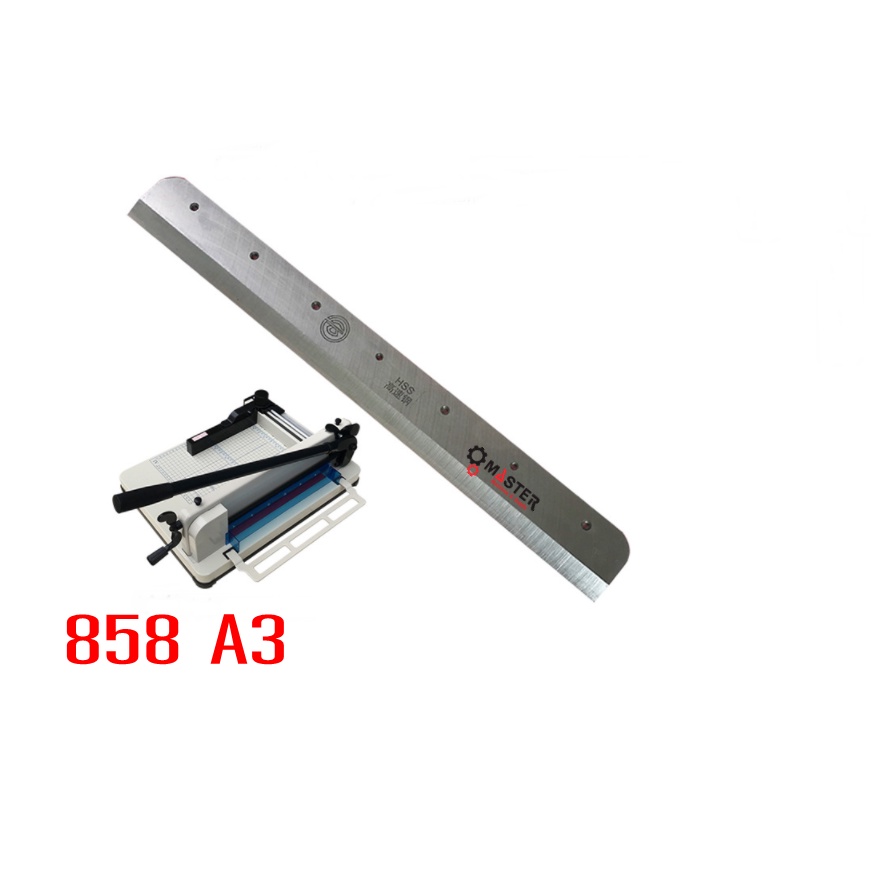 ใบมีดเครื่องตัดกระดาษมือโยก A3 Master 858