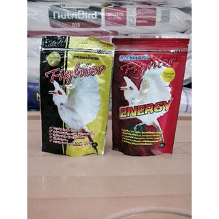 Fighter(ไฟเตอร์)สูตรนกแข่งอาหารนกกรงหัวจุกขนาด100g./1ชิ้น.