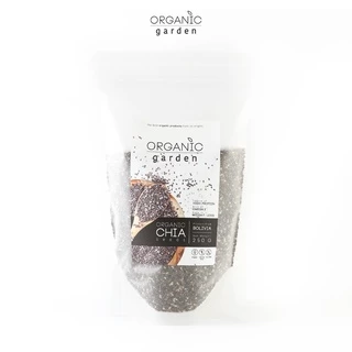 เมล็ดเชีย 250กรัม Organic garden Chia Seeds 250g (ช่วยให้อิ่มท้อง,ลดน้ำหนัก,มีไฟเบอร์)