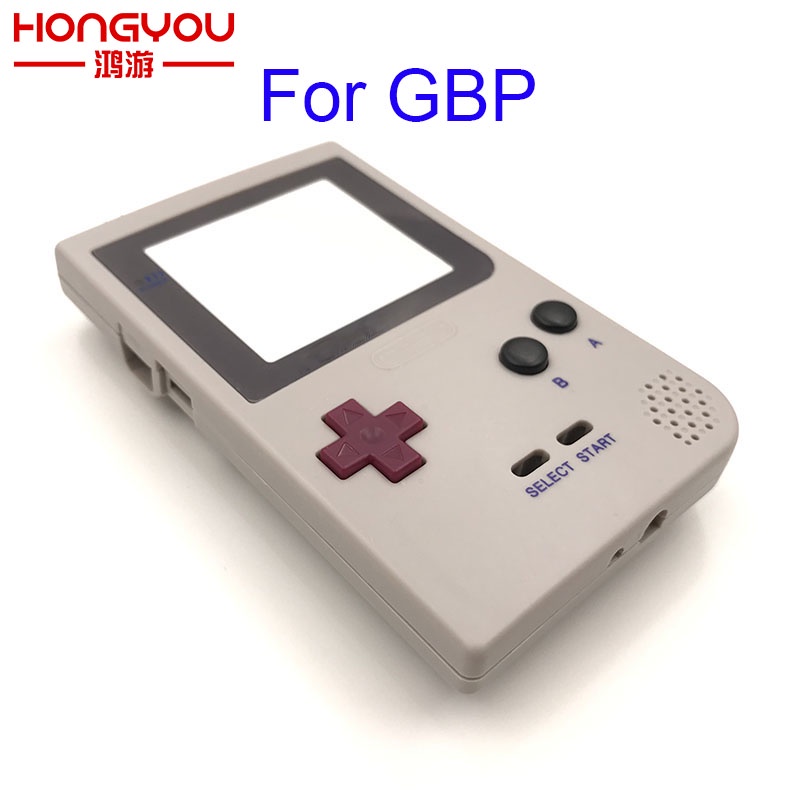 เกมส์บอย ๑Replacement grey Case Plastic Shell Cover for Nintendo ...