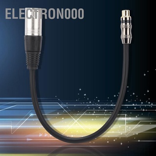 Electron000 RCA Female to XLR Male Converter Adapter 30cm Length Oxygen-Free Copper Audio Cable