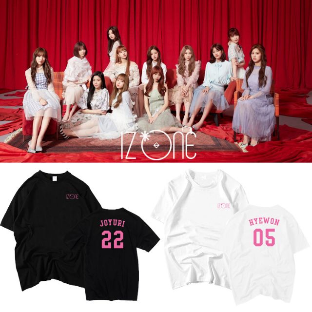 เสื้อยืด IZONE - COLORIZ (ชื่อเมมเบอร์)