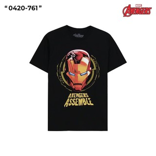 เสื้อยืดลิขสิทธิ์แท้ ลาย iron man marvel (761)