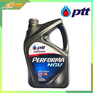 น้ำมันเครื่อง ปตท PTT Performa NGV 10w-40 (4ลิตร)