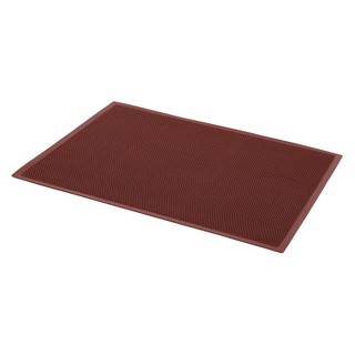 พรมเช็ดเท้าดักฝุ่น HOME LIVING STYLET Z 58X78 ซม. สีน้ำตาลDUST MAT Z 58X78 BROWN HLS