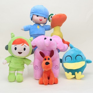 POCOYO Cartoon Stuffed Animals &amp; Plush Toys Hobbies Loula &amp; Elly &amp; Pato &amp; POCOYO plush toy