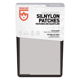 Gear Aid แผ่นปะสำหรับเต็นท์เดินป่า Tenacious Tape Silnylon Patches