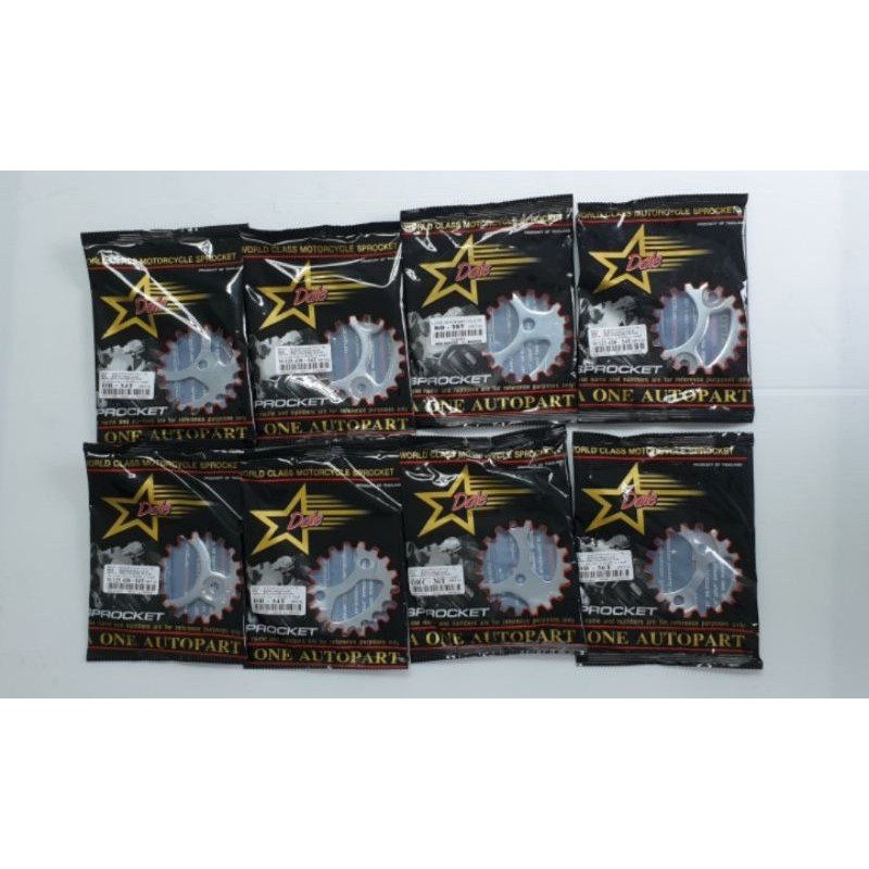 Dale สเตอร์หลัง เวฟ 100 /  wave 110i / wave 125 / Dream / wave 2018 / Rc / Rx / Nova 428 ขนาด 32-52 ฟัน ราคา ถูกที่สุด ดีลบีเคเค