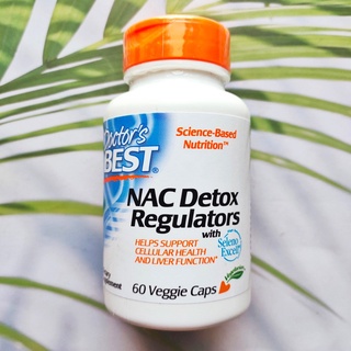 NAC, N-Acetylcysteine Detox Regulators 600mg 60 Veggie Caps (Doctors Best®)