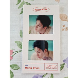 [พร้อมส่ง] ที่คั่นหนังสือ บังชาน Bangchan Stray Kids 2021 Seasons Greetings Bookmark