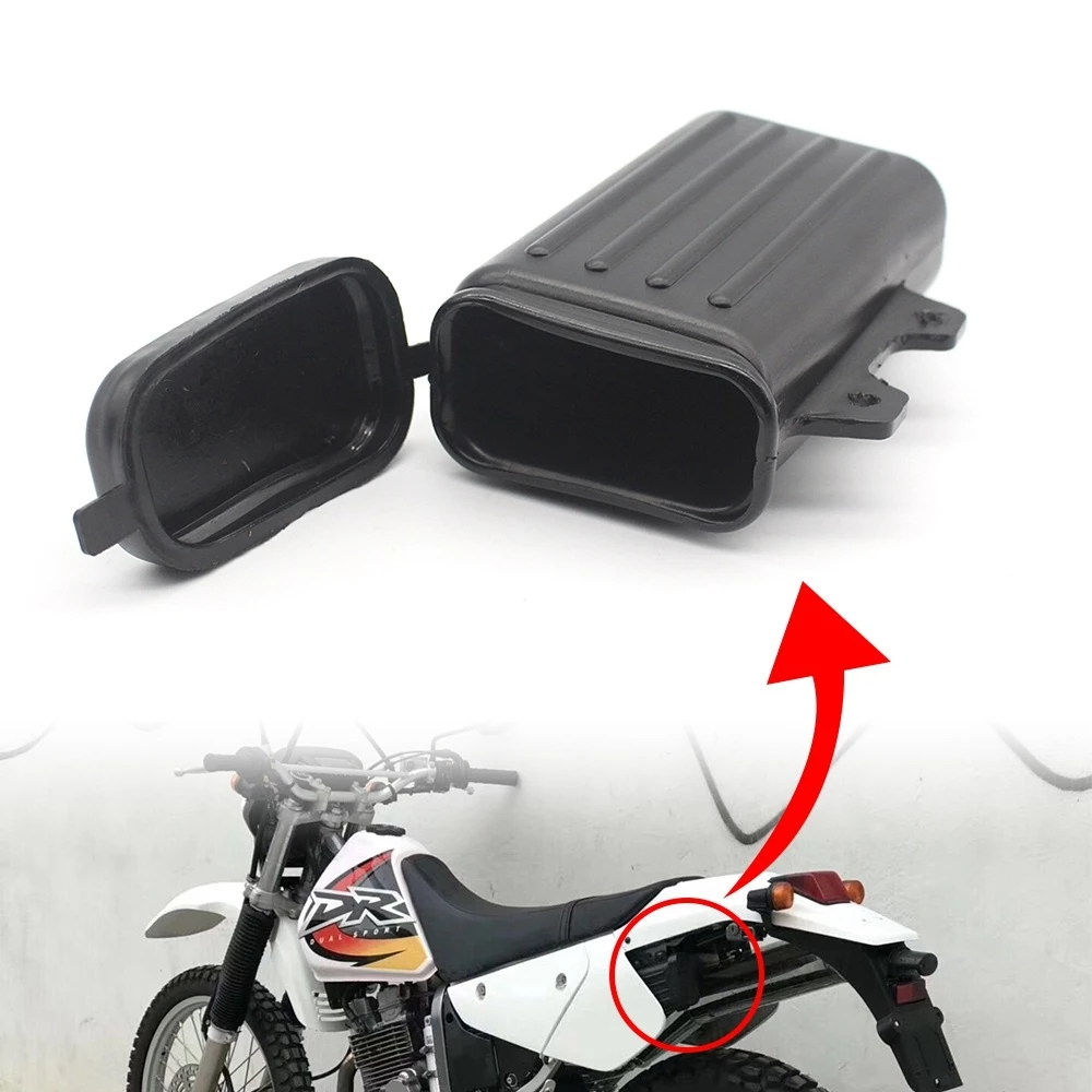 รถจักรยานยนต์ Trail กล่องเครื่องมือผู้ถือขวด Off-Road Motocross ขนาดเล็กซ่อมเครื่องมือกล่องเก็บเครื่องมือคอนเทนเนอร์สําหรับ Suzuki DR250 Djebel TW200 TW225