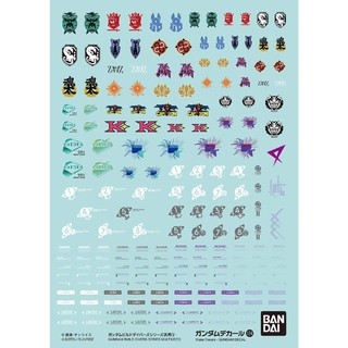 Gundam Decal No.124 HG Gundam Build Divers Series Multiuse 1