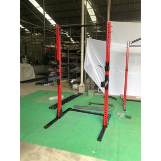 K-1 Squat Rack Squat Stand Power rack Half Rack แร๊คออกกำลังกาย ที่วางบาร์เบล