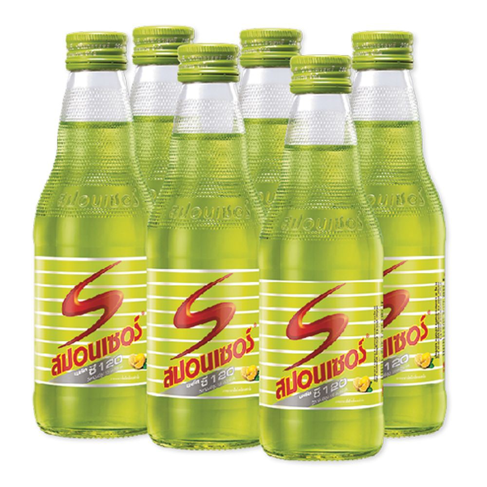 สปอนเซอร์ เครื่องดื่มชูกำลัง รสเลมอน 250 มล. แพ็ค 6 ขวด Sponsor Lemon energy drink 250 ml. Pack of 6