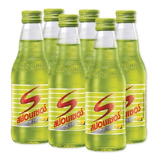 สปอนเซอร์ เครื่องดื่มชูกำลัง รสเลมอน 250 มล. แพ็ค 6 ขวด Sponsor Lemon energy drink 250 ml. Pack of 6 bottles.