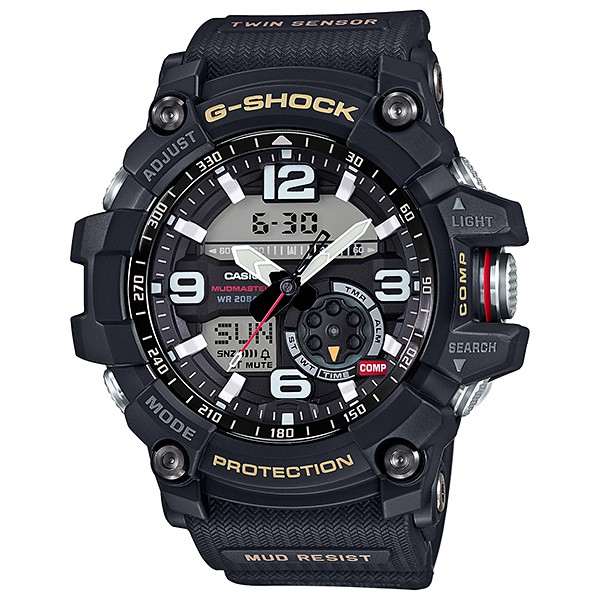 นาฬิกา Casio G-Shock MUDMASTER Twin Sensor รุ่น GG-1000-1A ของแท้ รับประกัน1ปี