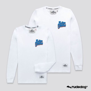 Rudedog เสื้อยืดแขนยาว รุ่น Bubble21 สีขาว (ราคาต่อตัว)