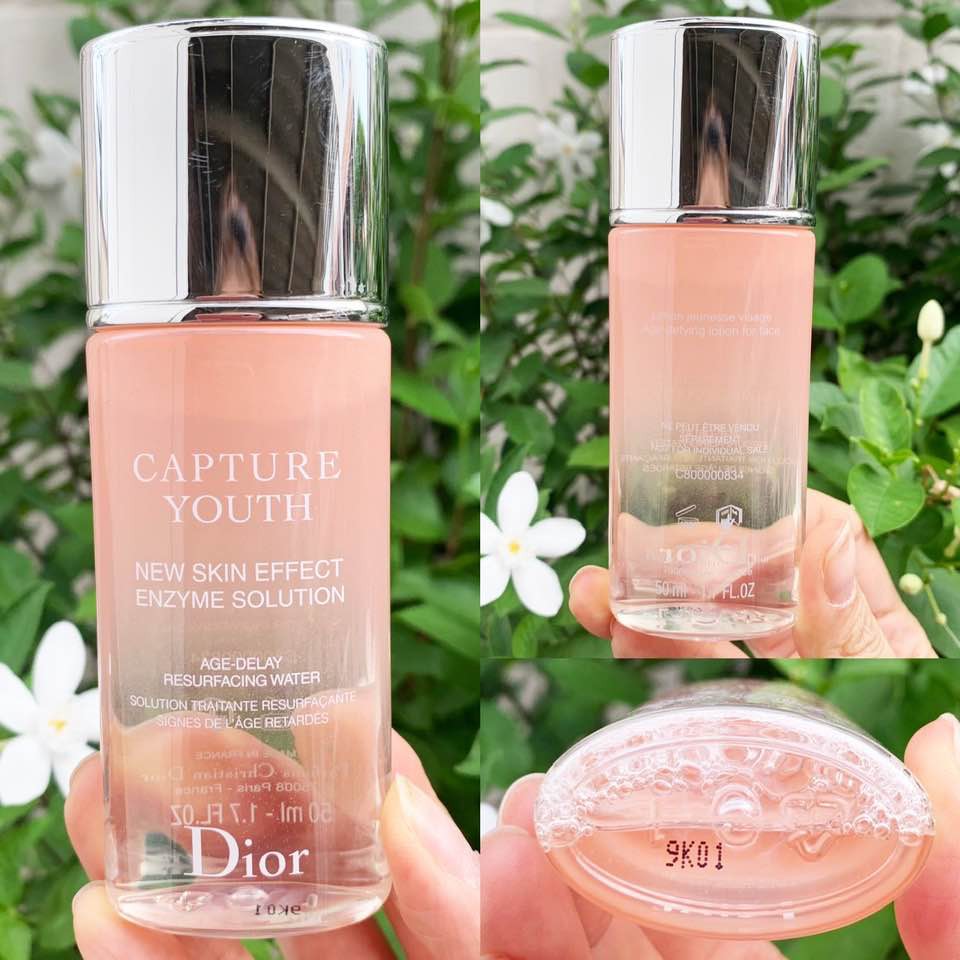 Christian Dior Capture Youth New Skin Effect Enzyme Solution Age-Delay Resurfacing Water 50ml.(outle