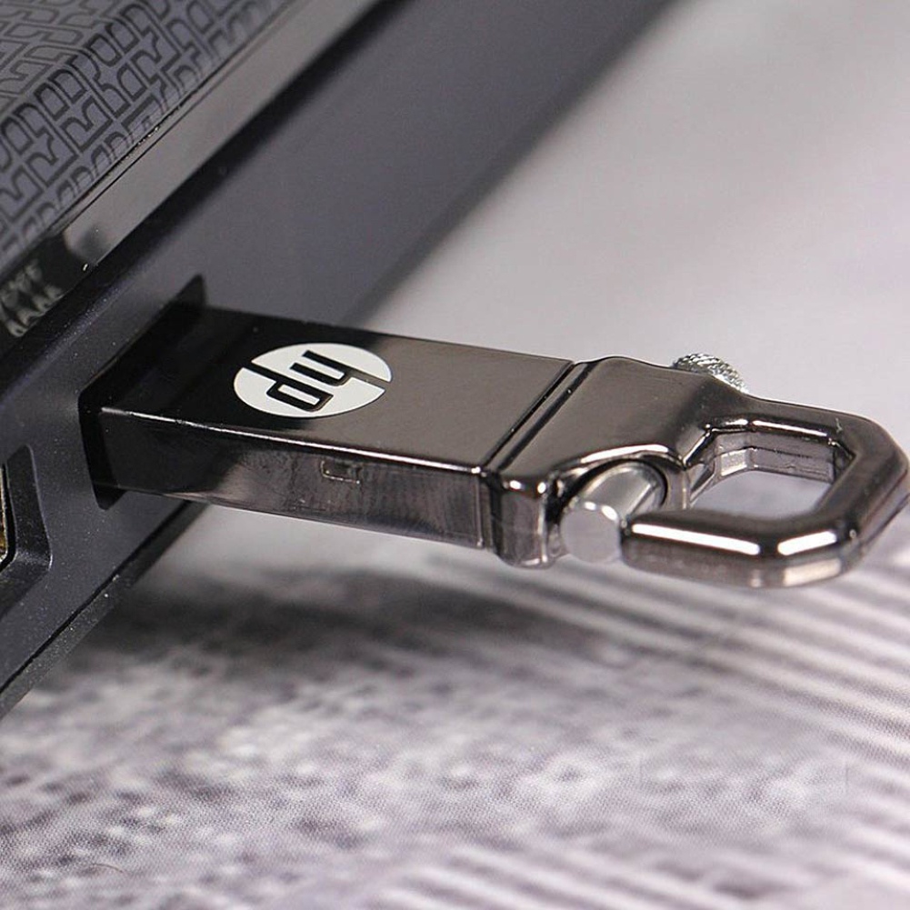 HP USB 3.0 แฟลชไดรฟ์ 2TB ความเร็วสูงมินิแบบพกพา HP USB3.0 USB แฟลชไดรฟ์ 2TB โลหะกันน้ำ รถ