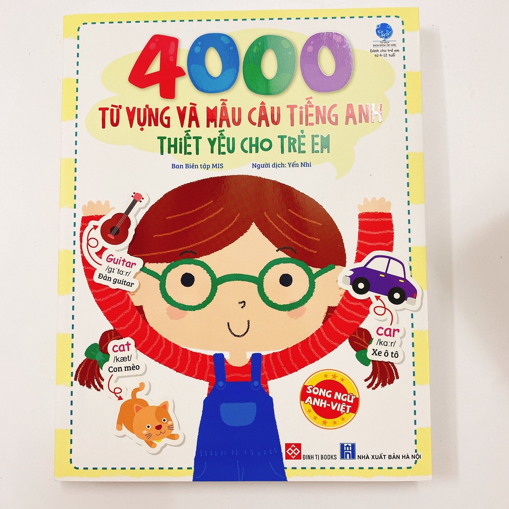 หนังสือคําศัพท์ภาษาอังกฤษและประโยค 4000 รูปแบบความคิด พิชิตคําศัพท์ - Dinh Ti